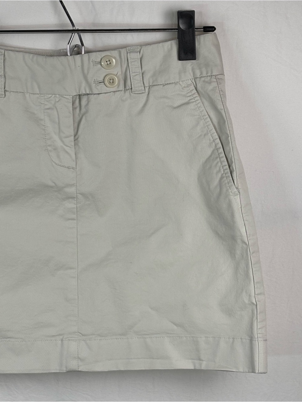 Vineyard Vines women’s 0 Light Beige Khaki mini Skirt - Picture 2 of 10
